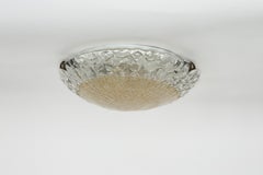 Murano Flush Mount Ceiling Light, Italy circa 1960s