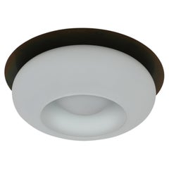 Stilnovo style Flush Mount Ceiling Light, Italy circa 1960s