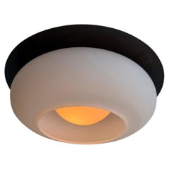 Stilnovo style Flush Mount Ceiling Light, Italy circa 1960s