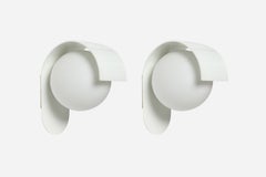 Midcentury modern sconces by Pia Guidetti Crippa, set of 2 Italy circa 1960s
