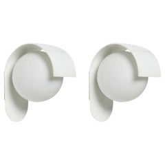 Midcentury modern sconces by Pia Guidetti Crippa, set of 2 Italy circa 1960s