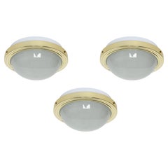 Sergio Mazza Flush Mount Light by Artemide, Italy, 1960s