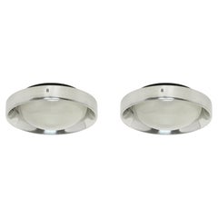 Midcentury modern Flush Mount ceiling light, Italy circa 1960s