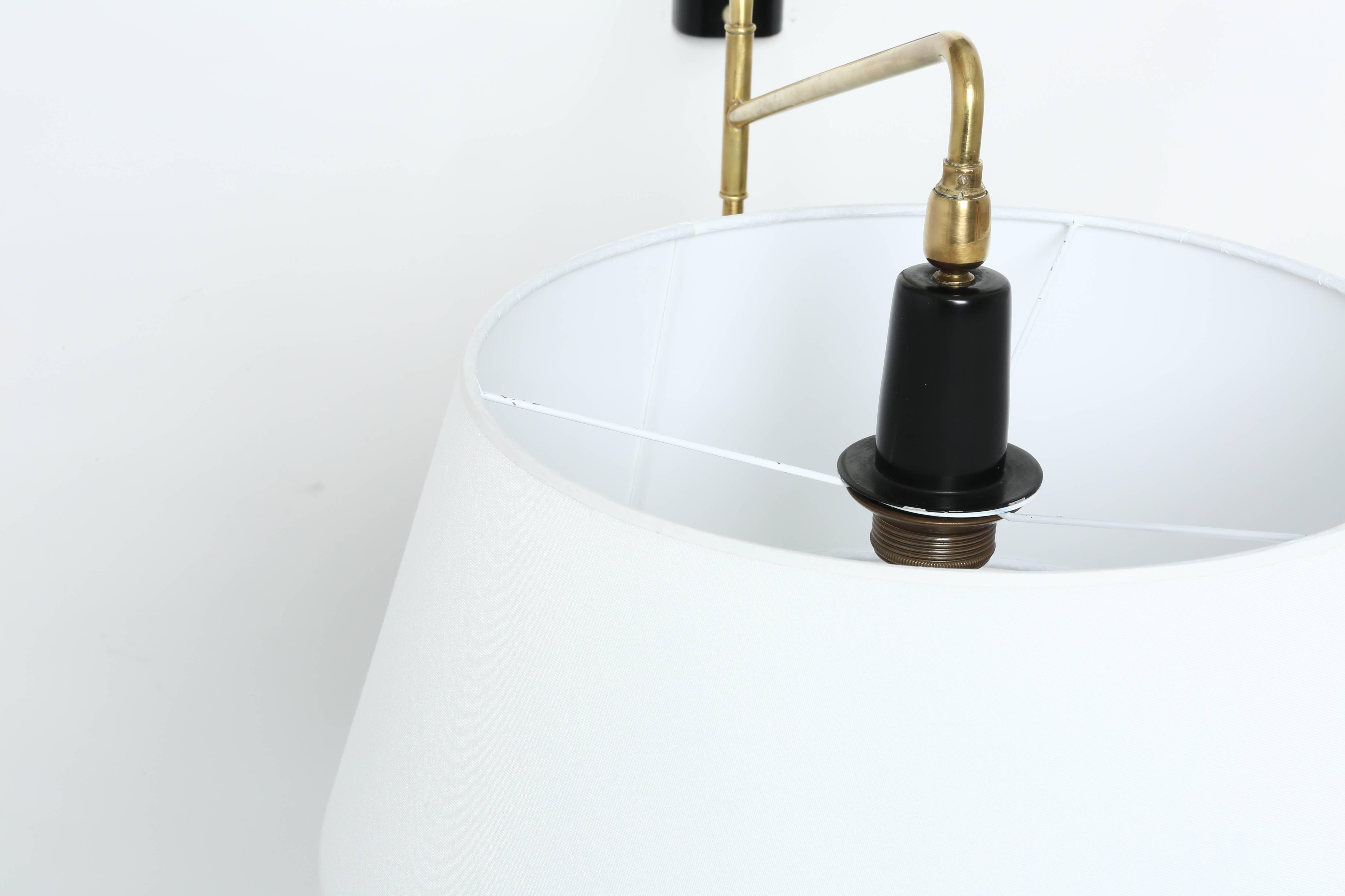 Enameled Wall Lamp by Lunel
