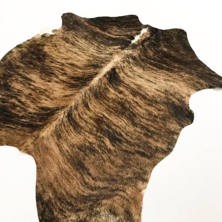 Brindle Brazilian Cowhide Rug For Sale at 1stdibs