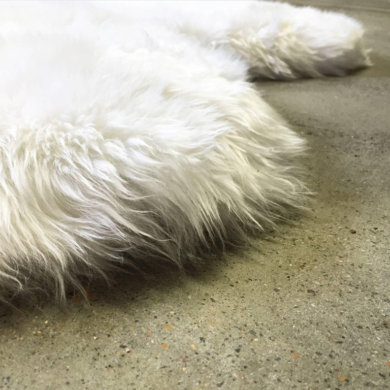 Forsyth Sheepskin Rug, Ivory For Sale at 1stDibs