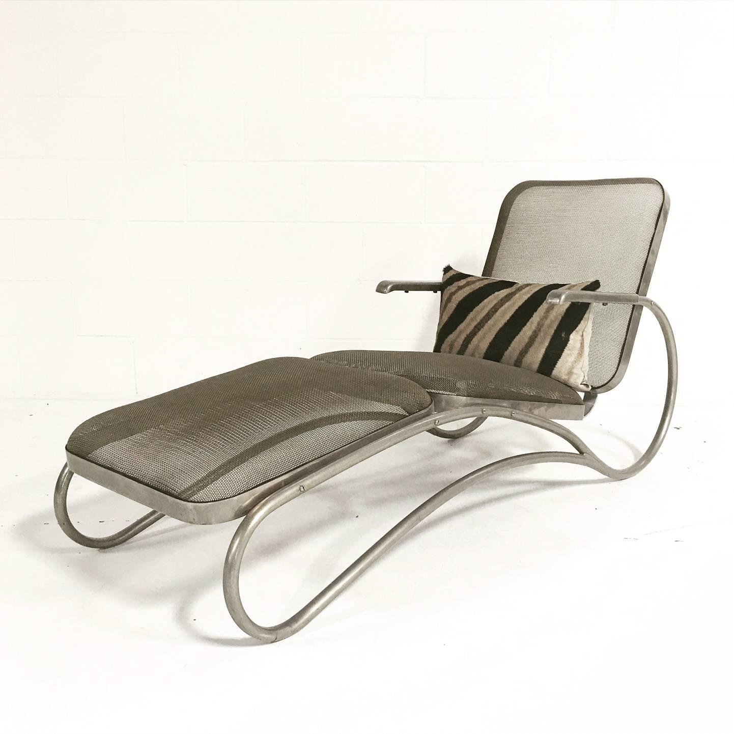 I mean. This chaise is just so cool. The design is brilliant. The iron mesh is strong as hell yet flexible. When you lay down, it molds to your body. We really don't want to sell this but could not keep it to ourselves, it's just that cool. We added
