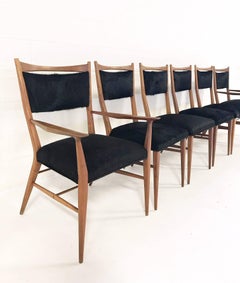 Paul McCobb for Directional Dining Chairs in Brazilian Cowhide, Set of Six