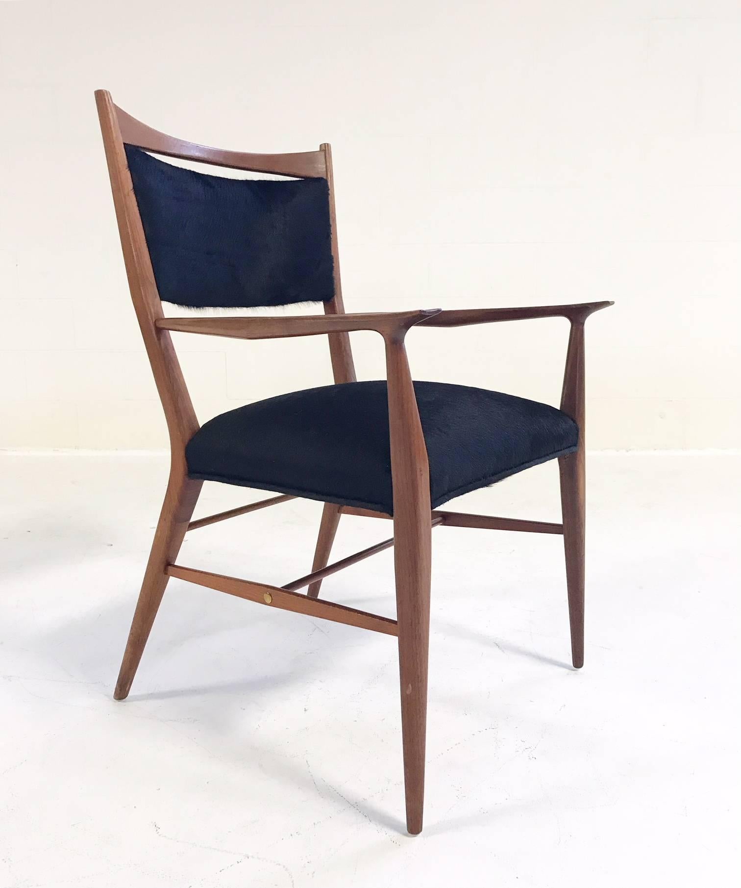 20th Century Paul McCobb for Directional Dining Chairs in Brazilian Cowhide, Set of Six