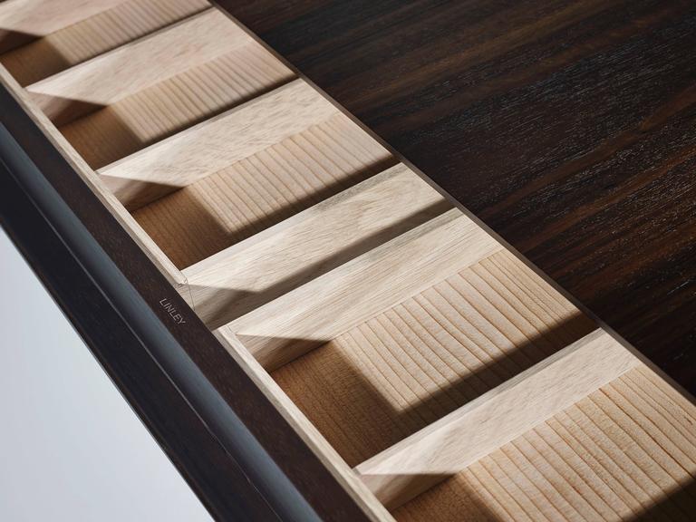 Helix Dining Table Fumed Eucalyptus at 1stDibs eucalyptus table