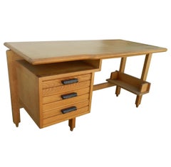 Guillerme & Chambron, Oak and Ceramic Desk, Edition Votre Maison