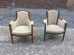 two Art Deco Armchairs, circa 1925-1930