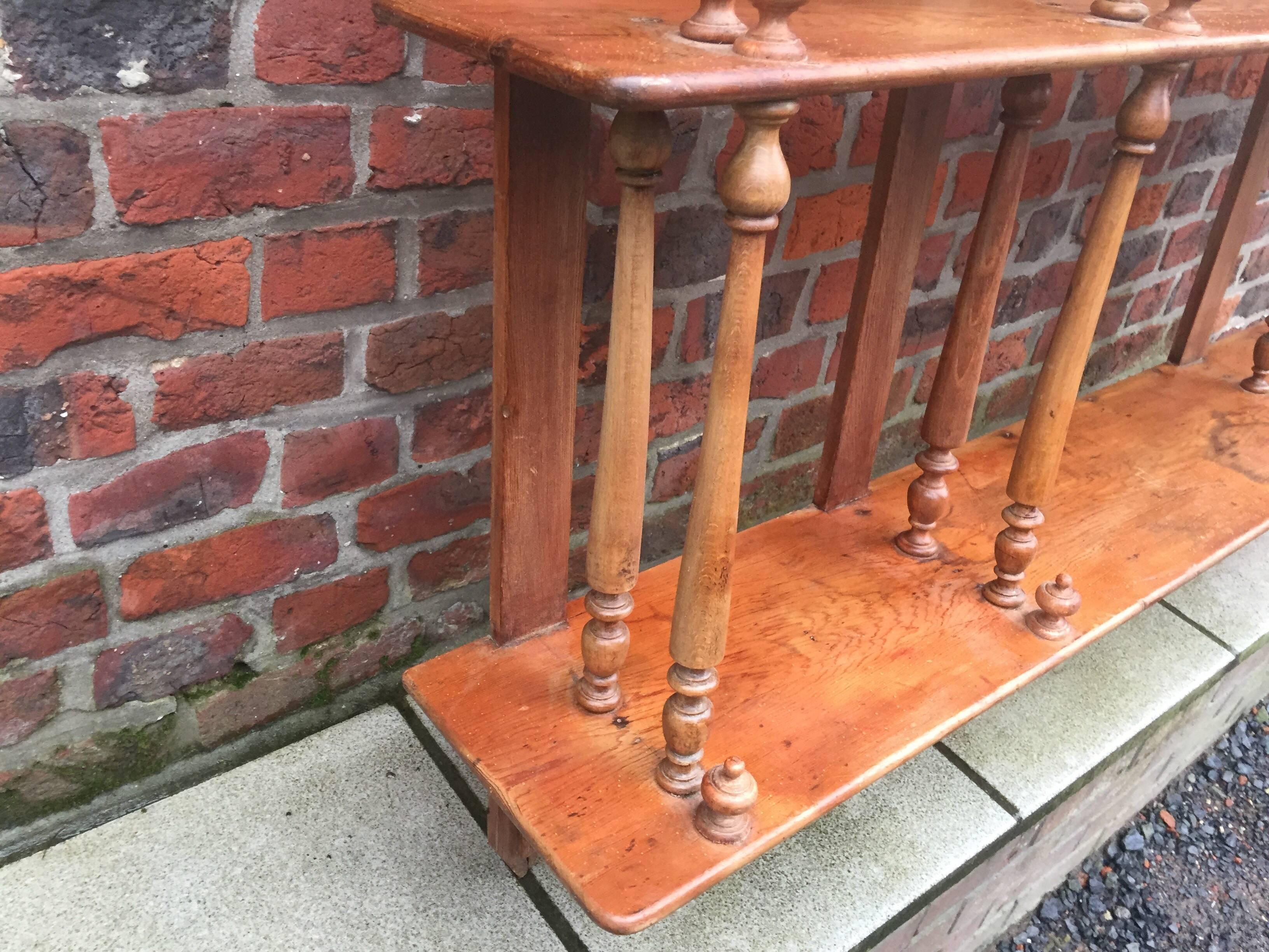 elm wood shelves