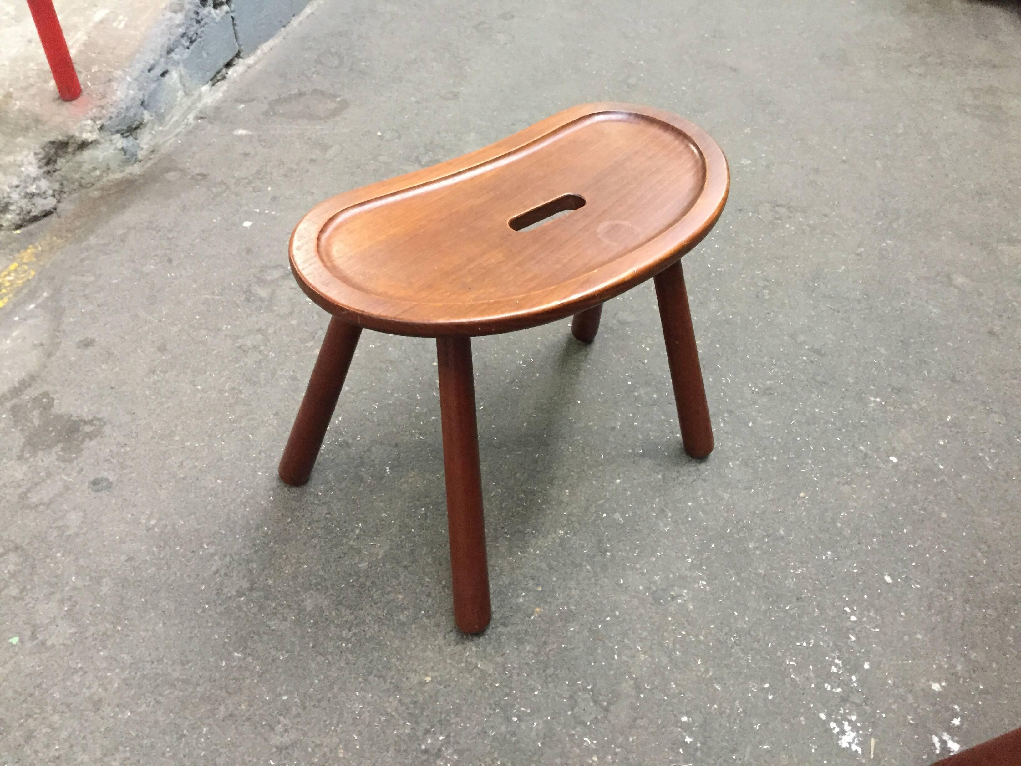 Pair of Scandinavian Stools In Good Condition In Saint-Ouen, FR