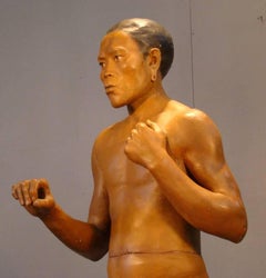 Estatua antigua de escayola, Origen Musee Civilisation, hacia 1900-1930