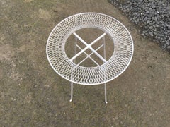 Robert Lempereur, Mesita auxiliar de metal lacado, tapa de cerámica