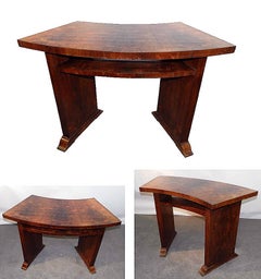 Art-Déco-Tischtisch aus Palisander, um 1930