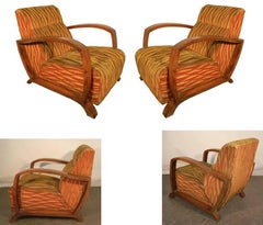 Coppia di poltrone Art Déco, 1930 circa