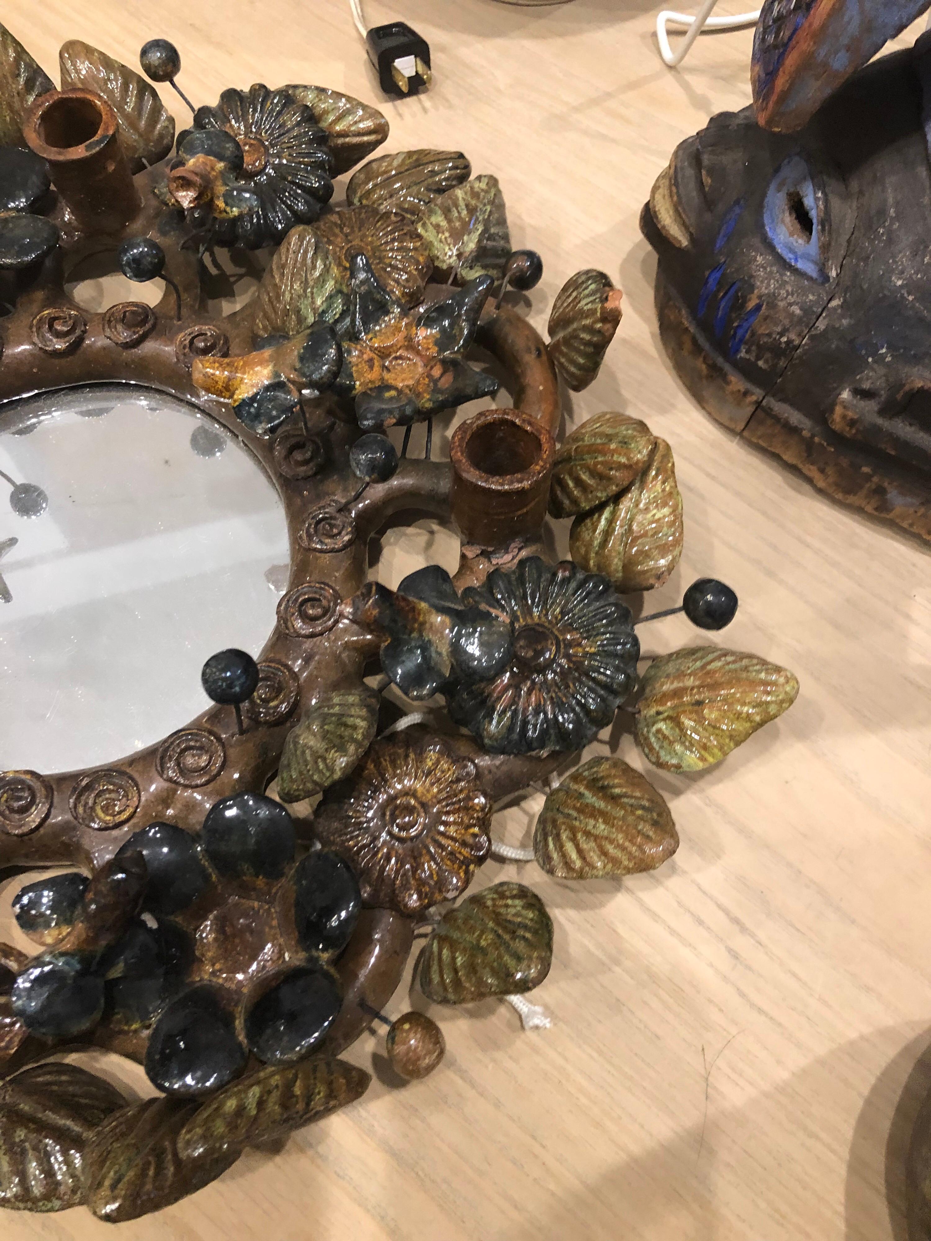 Modern Ceramic Mirror