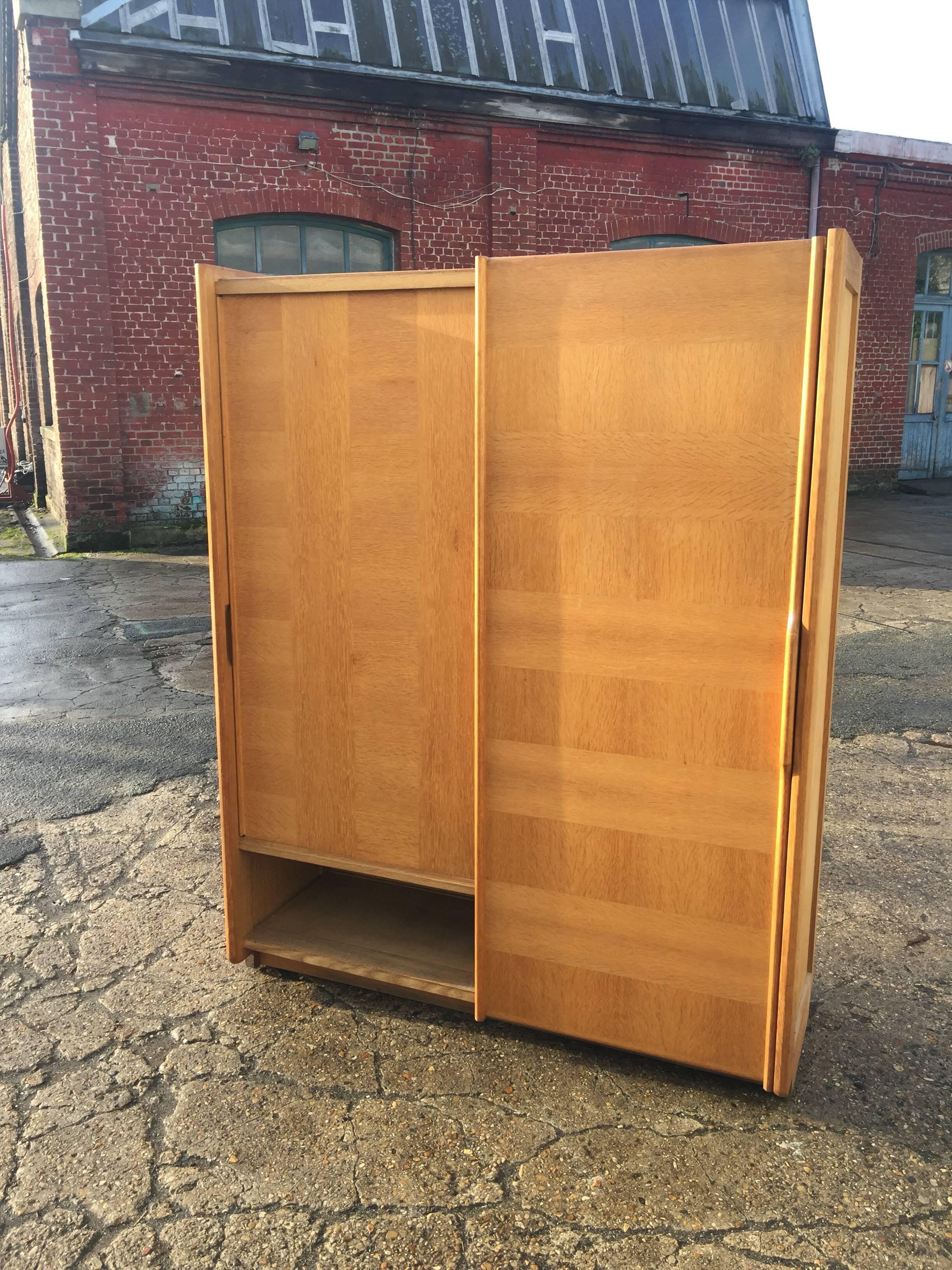 Guillerme et Chambron, 1970 Oak Dresser, Votre Maison Edition For Sale 2