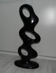 Decorative Piece of Art, circa 1970, Lacquered Metal