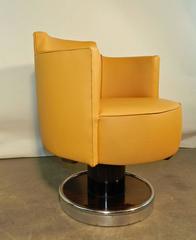 Decoene Freres, Sillón pivotante Art Decó circa 1930