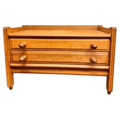 A Guillerme et Chambron oak commode