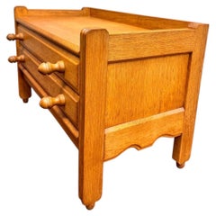 A Guillerme et Chambron oak commode