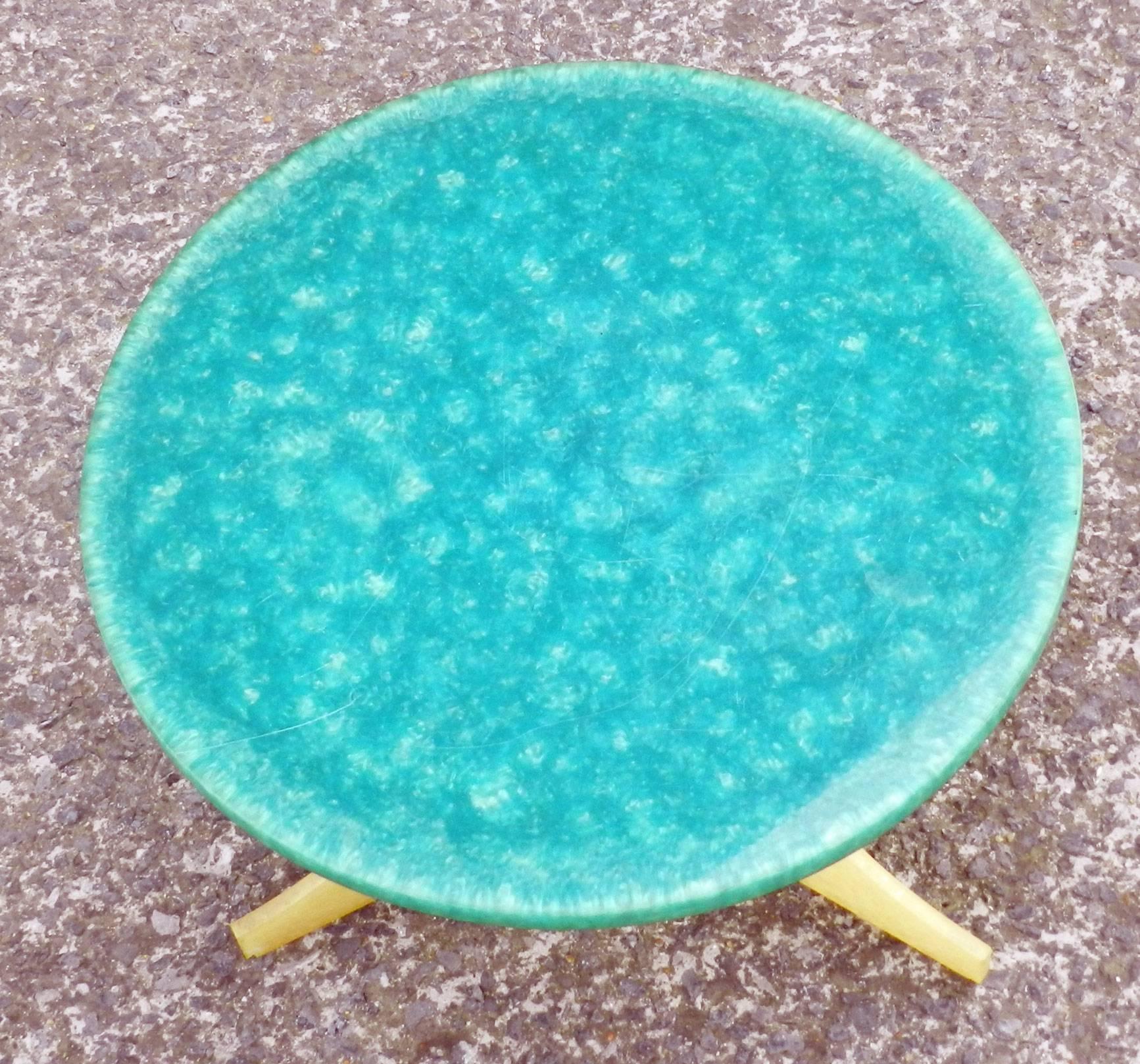 Modern 1970 French Resin Table For Sale