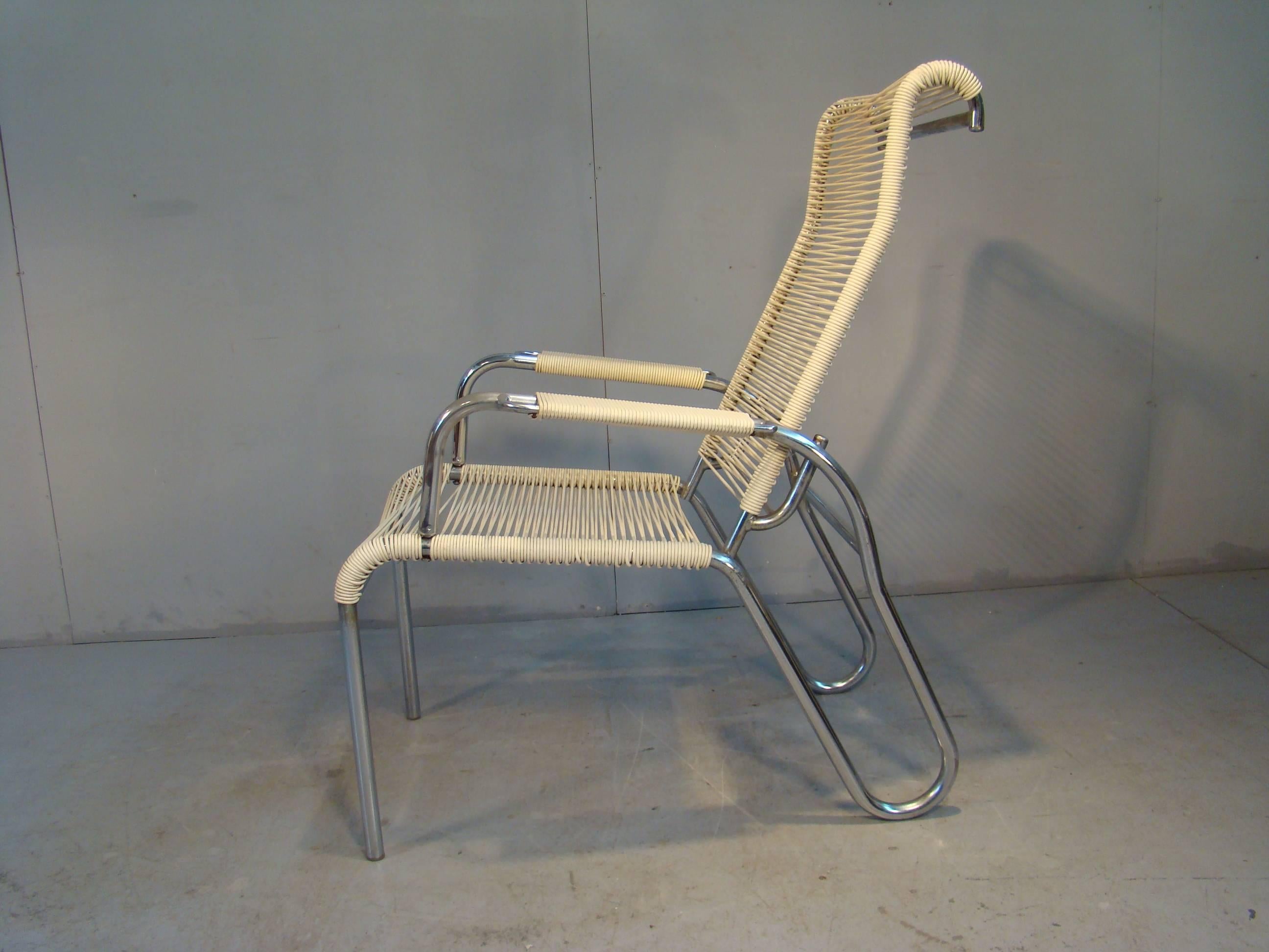 Francese Coppia di poltrone moderniste Art Déco, 1940 circa in vendita
