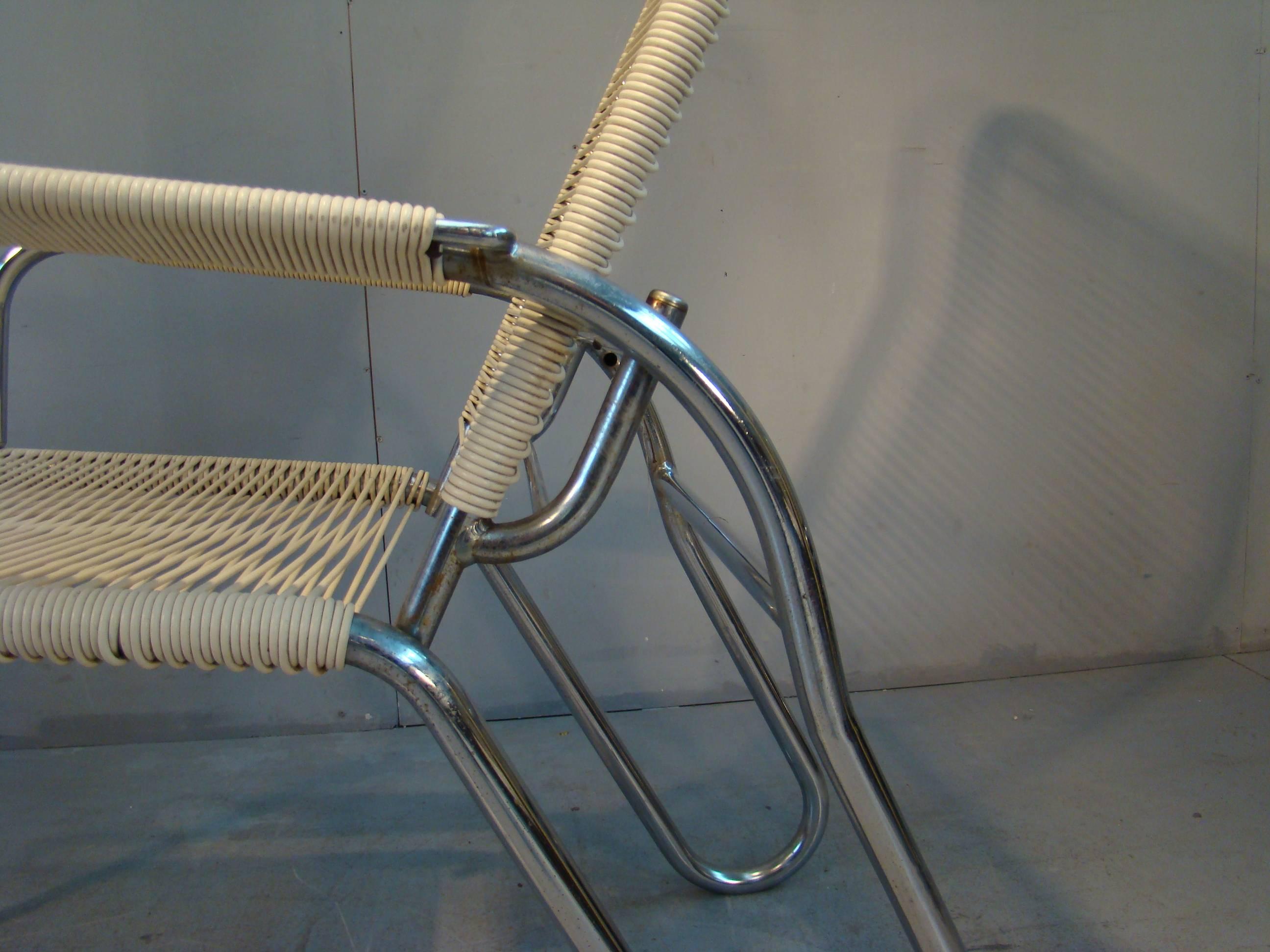 Coppia di poltrone moderniste Art Déco, 1940 circa In condizioni buone in vendita a Saint-Ouen, FR