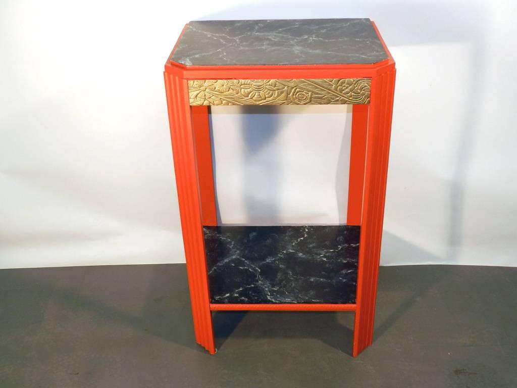 French Amusing Pair of Art Deco Consoles, circa 1930-1950 For Sale