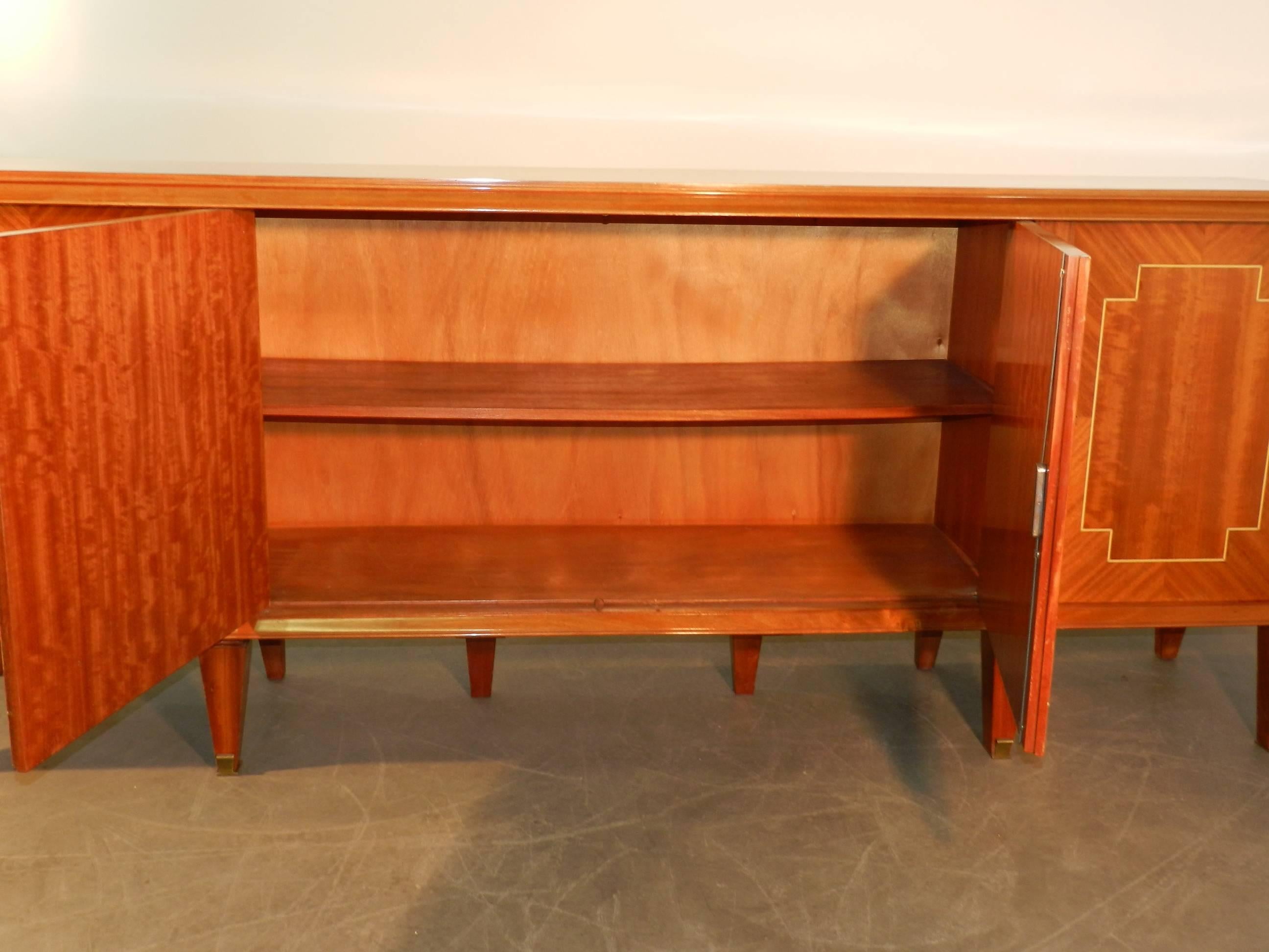 Decoene, Art Deco  Sideboard, circa 1940 In Good Condition For Sale In Saint-Ouen, FR