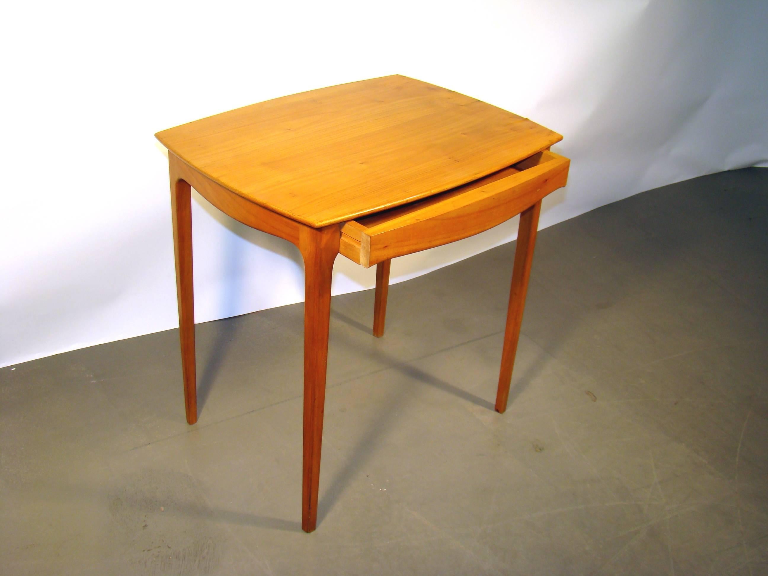 cherry wood side tables
