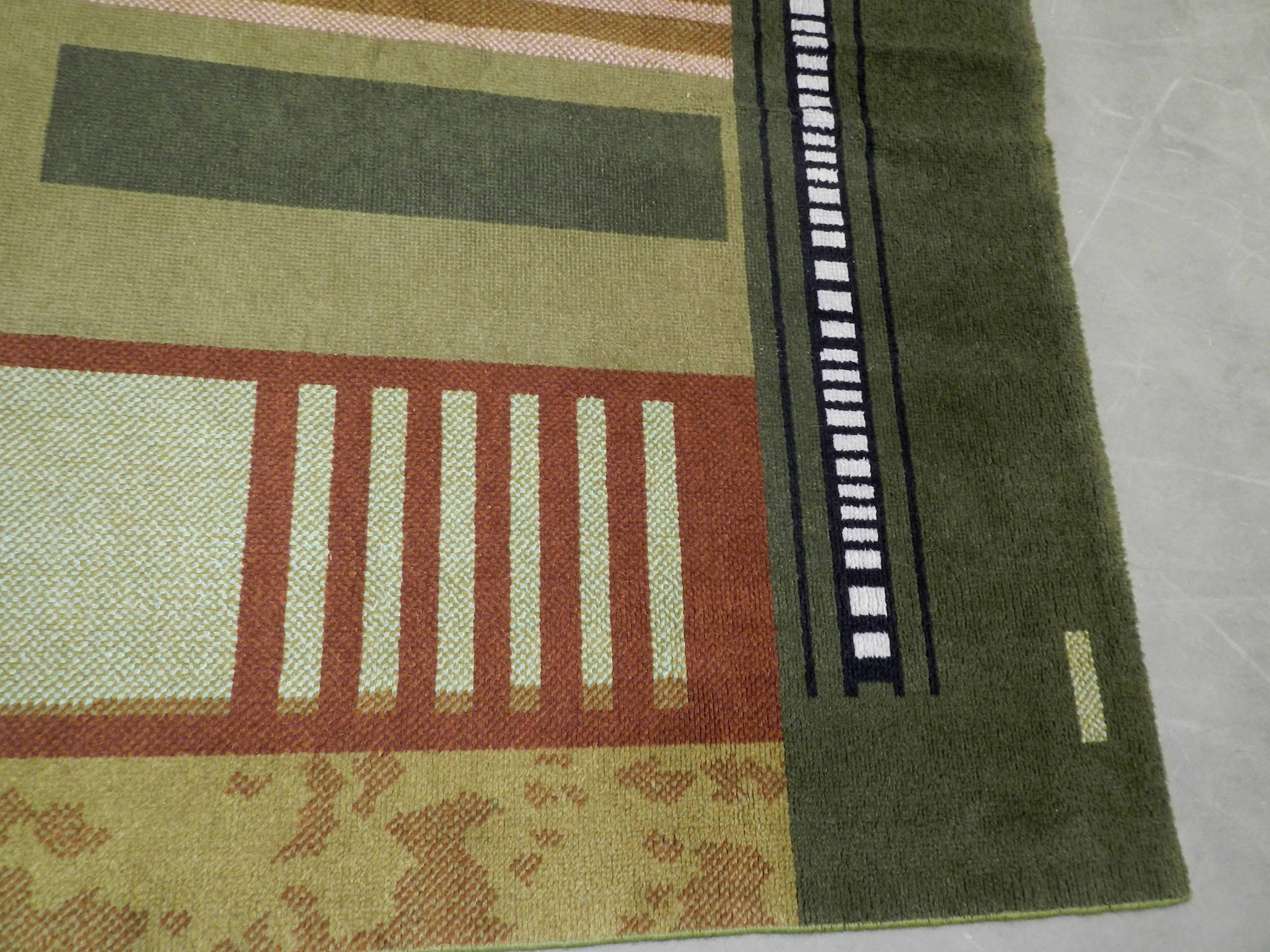 French Cecile G, D'Aubusson Woolen Carpet, circa 1980