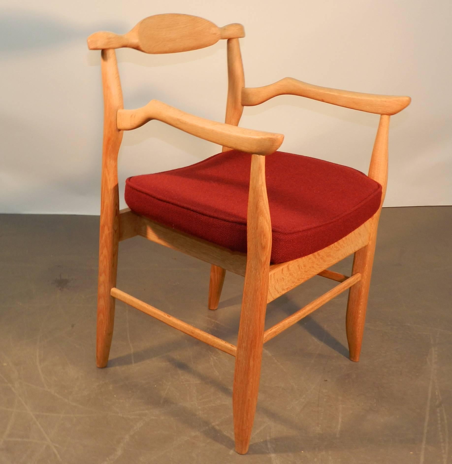 Quercia Guillerme et Chambron, Set di sei poltrone in Oak, Edition Votre Maison in vendita