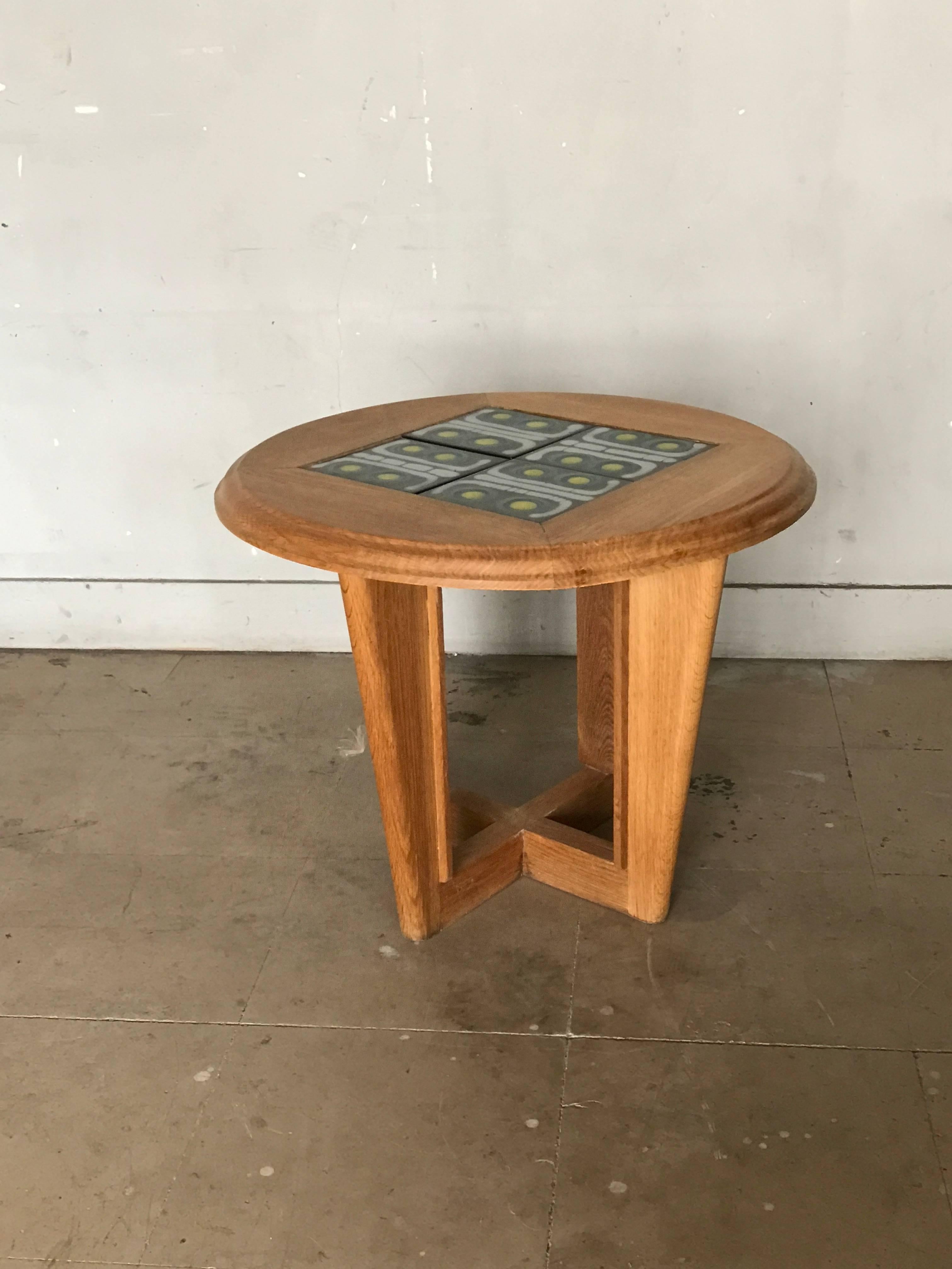 Modern Guillerme et Chambron Small Table