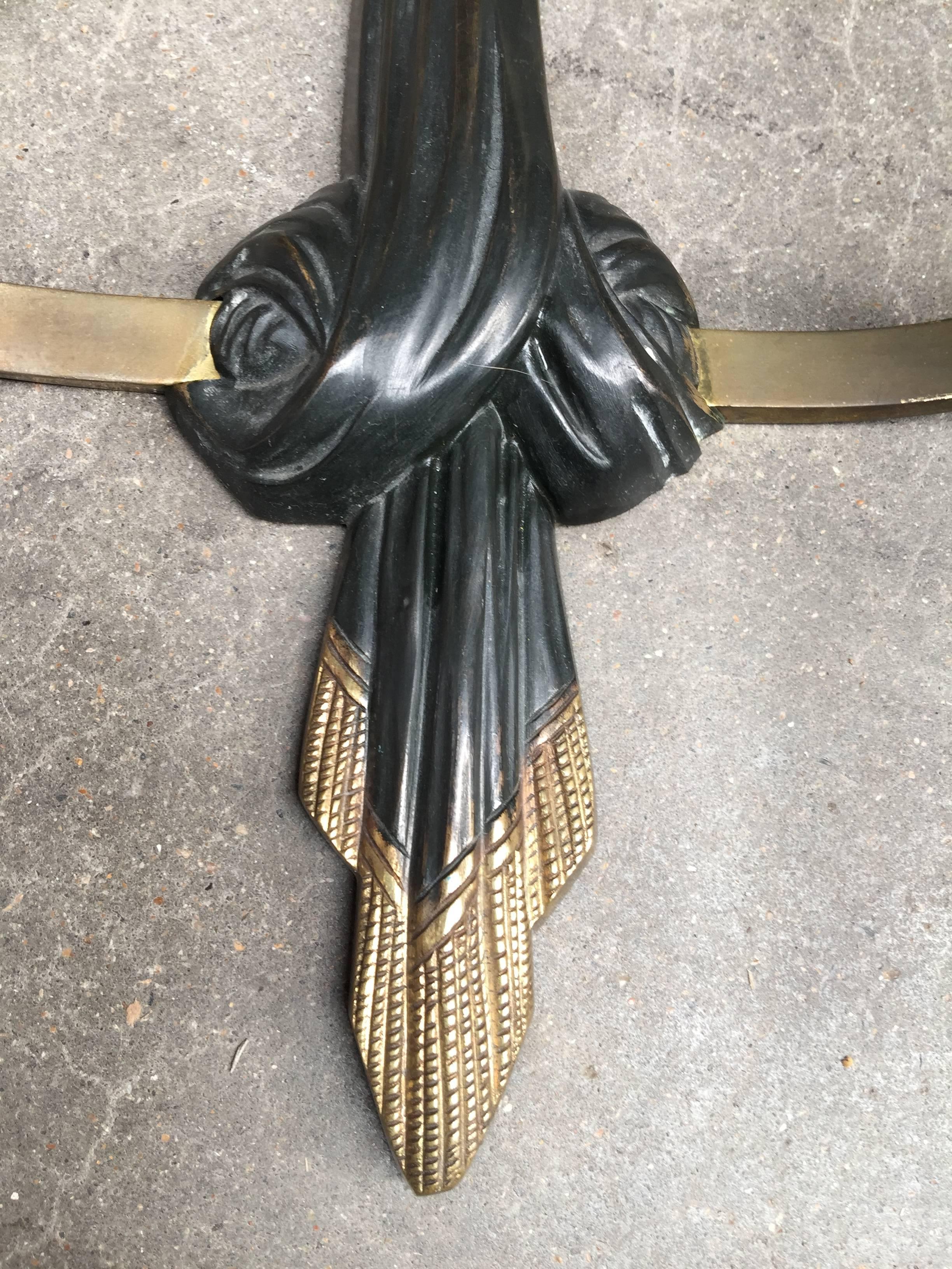 Pair of Louis XVI Style Sconces in Bronze In Excellent Condition In Saint-Ouen, FR