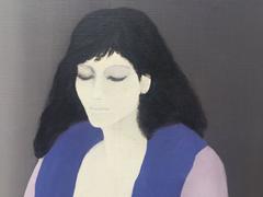 Raymonde Duval, „Evasion“, Öl auf Leinwand Signiert und datiert, 1980