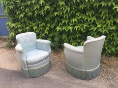 Pair of Art Deco Armchairs in the Style of André Arbus