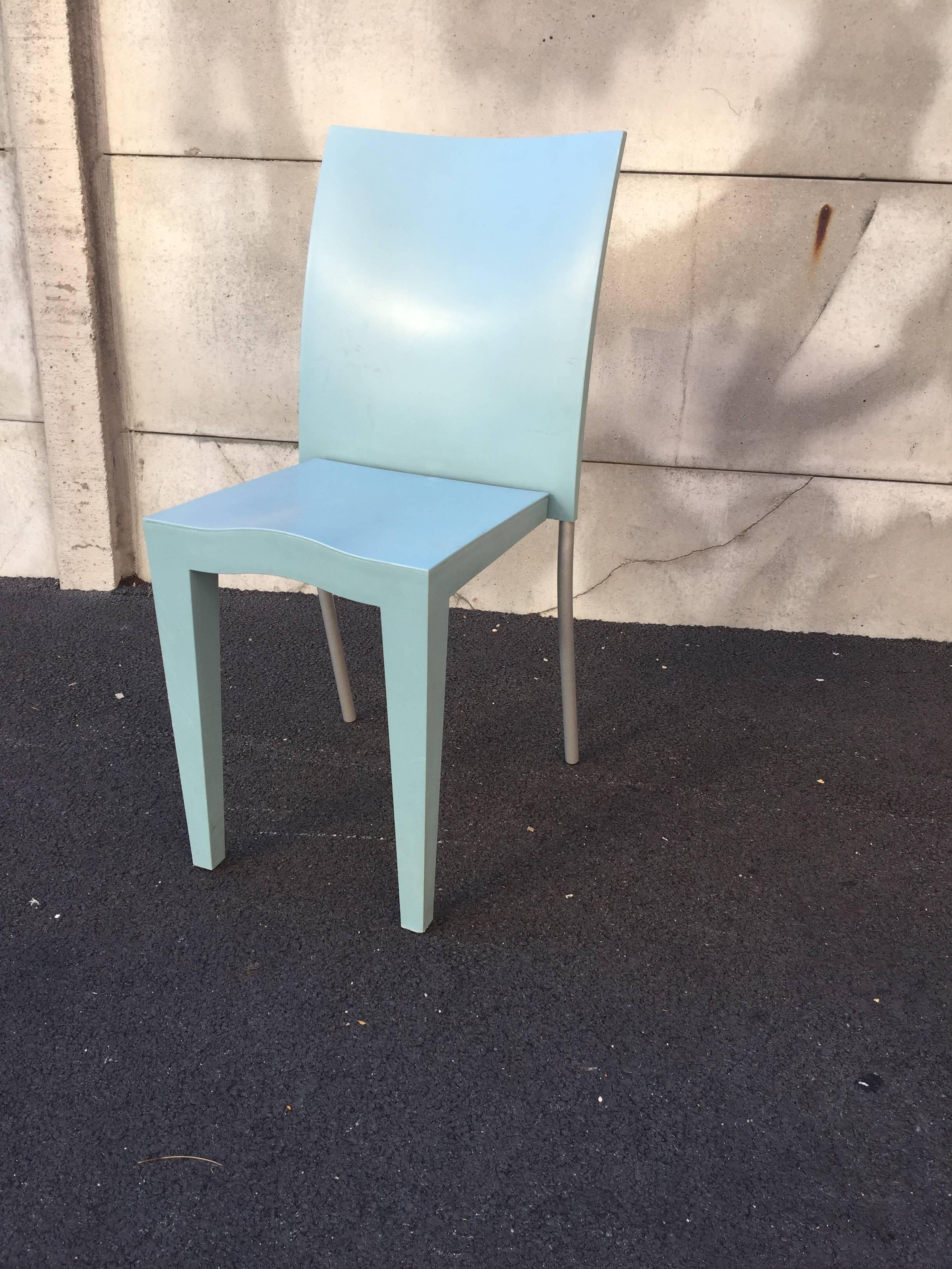 Moderno Philippe Starck, Sei sedie Miss Global, a cura di Kartell in vendita