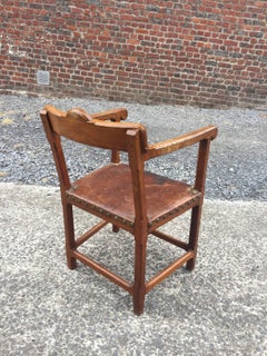 Coppia di poltrone neorinascimentali, 1900 circa