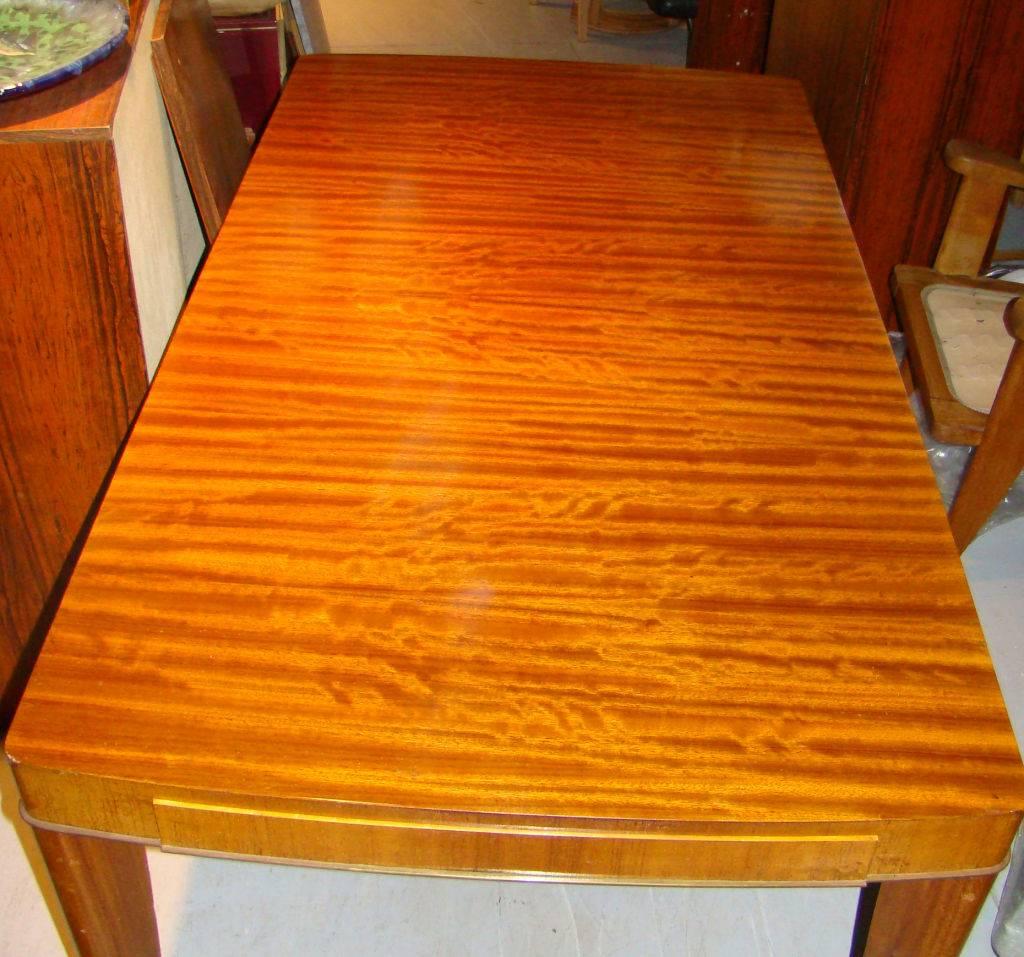 De coene, Art Deco table in mahogany, circa 1930.