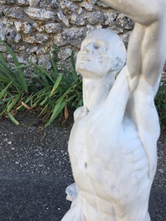 Plaster Skinned Anatomical Figure, circa 1900s, Ellegible Signature