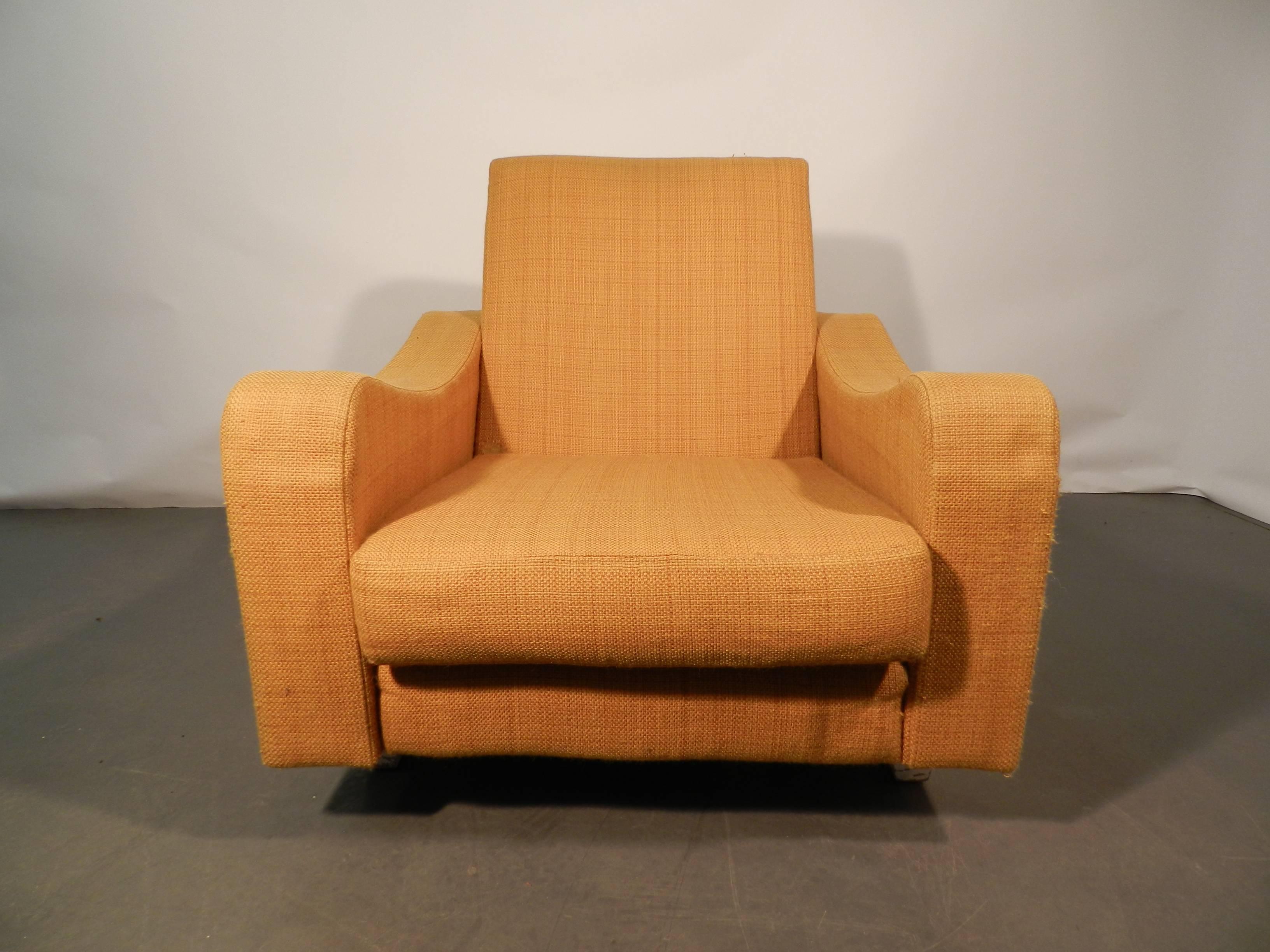 Mid-20th Century Pair of 1960s Armchairs, in the Style of ARP ‘Atelier De Recherche Plastique’