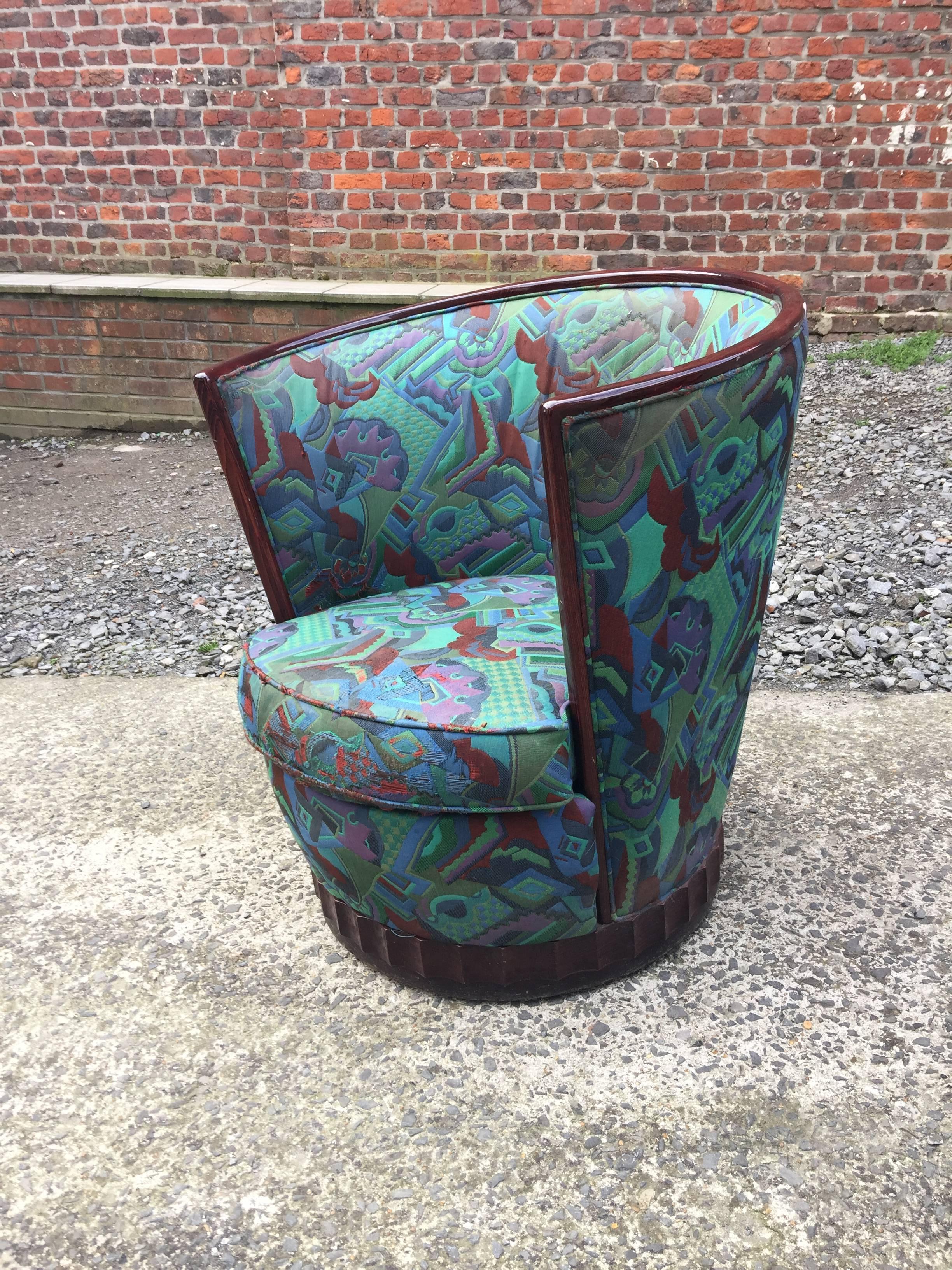 Art Deco Armchair In Good Condition For Sale In Saint-Ouen, FR