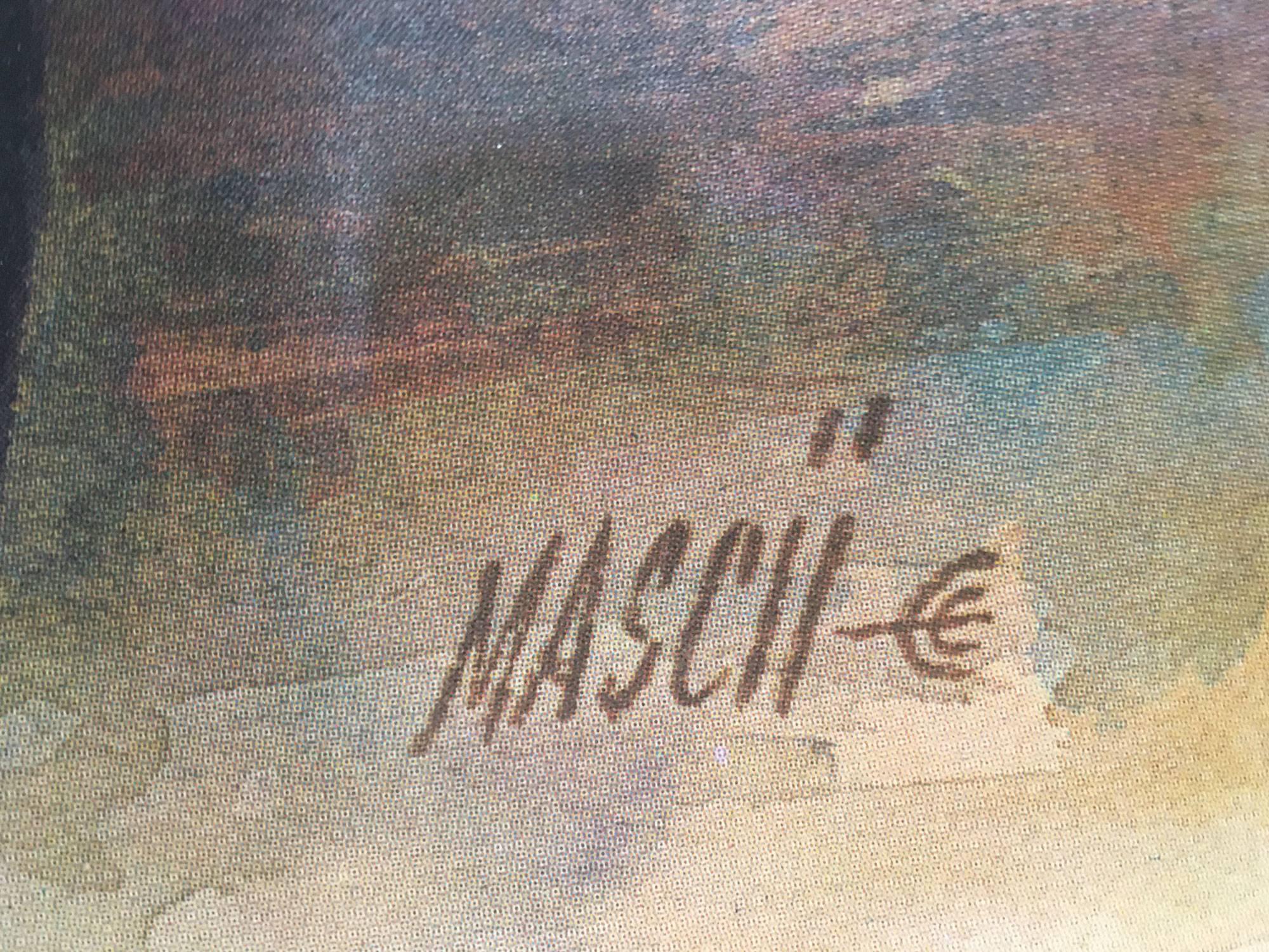 Mid-Century Modern Jean Mascii Original Poster of 