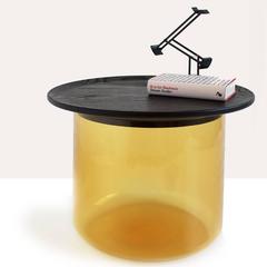 Tea Amber/Stained Oak Coffee Table by Durame