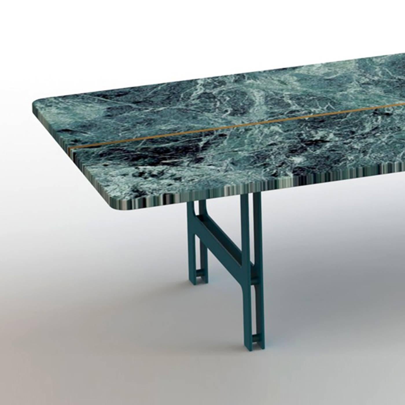 split marble coffee table