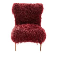 Stunning Jacquard and Yak Wool Chair